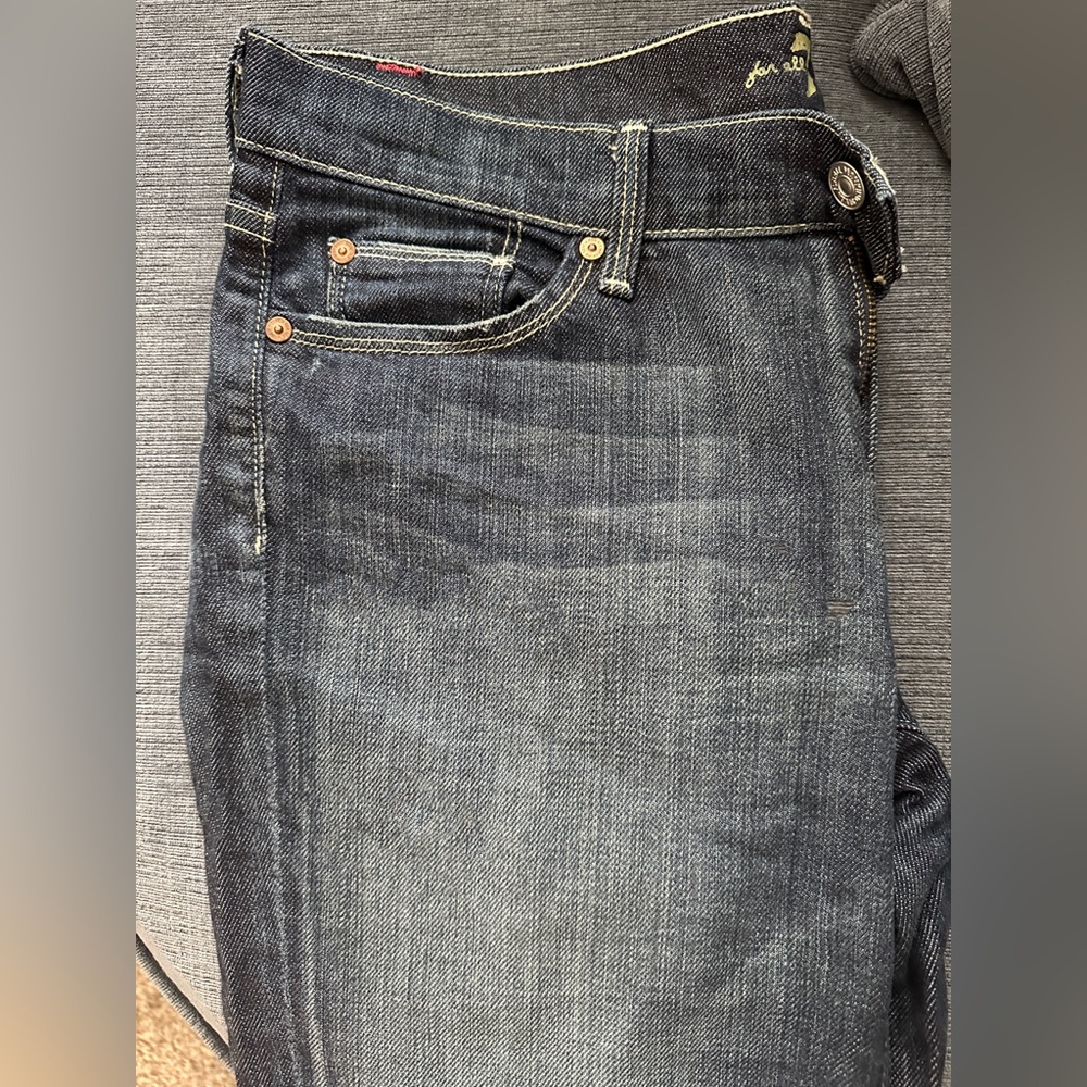 Like New 7 For All Mankind Women’s Straight Leg Jeans, Size 30